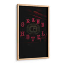 ROJO: LUCES NEON - Zuriel Halal | Cuadro decorativo de Canvas Lab