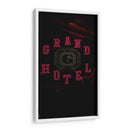 ROJO: LUCES NEON - Zuriel Halal | Cuadro decorativo de Canvas Lab