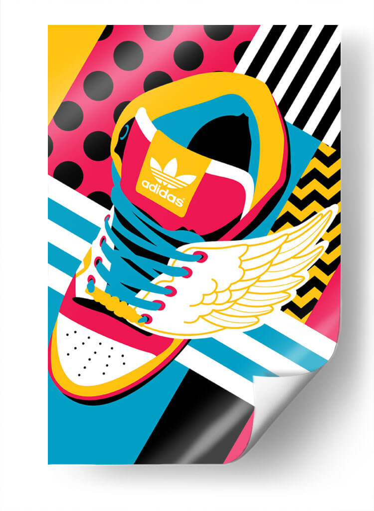 Tennis pop art | Cuadro decorativo de Canvas Lab