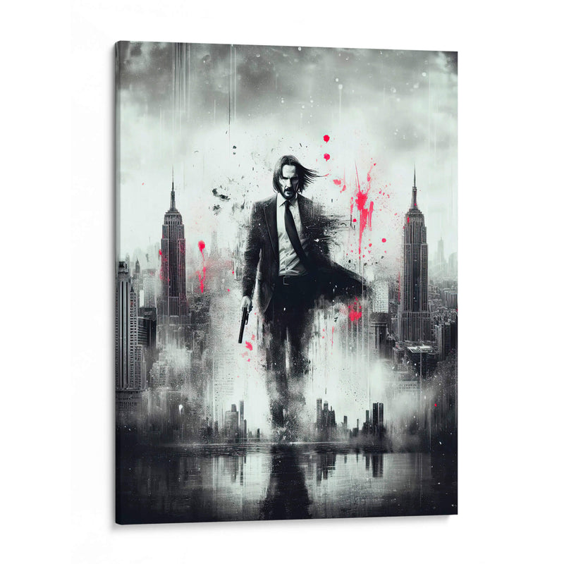 John Wick regresa - Paltik Arte Digital | Cuadro decorativo de Canvas Lab