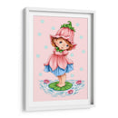 Topsy sobre lirio - Púrpura Imperial | Cuadro decorativo de Canvas Lab