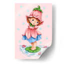 Topsy sobre lirio - Púrpura Imperial | Cuadro decorativo de Canvas Lab