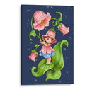 Topsy y campanillas - Púrpura Imperial | Cuadro decorativo de Canvas Lab