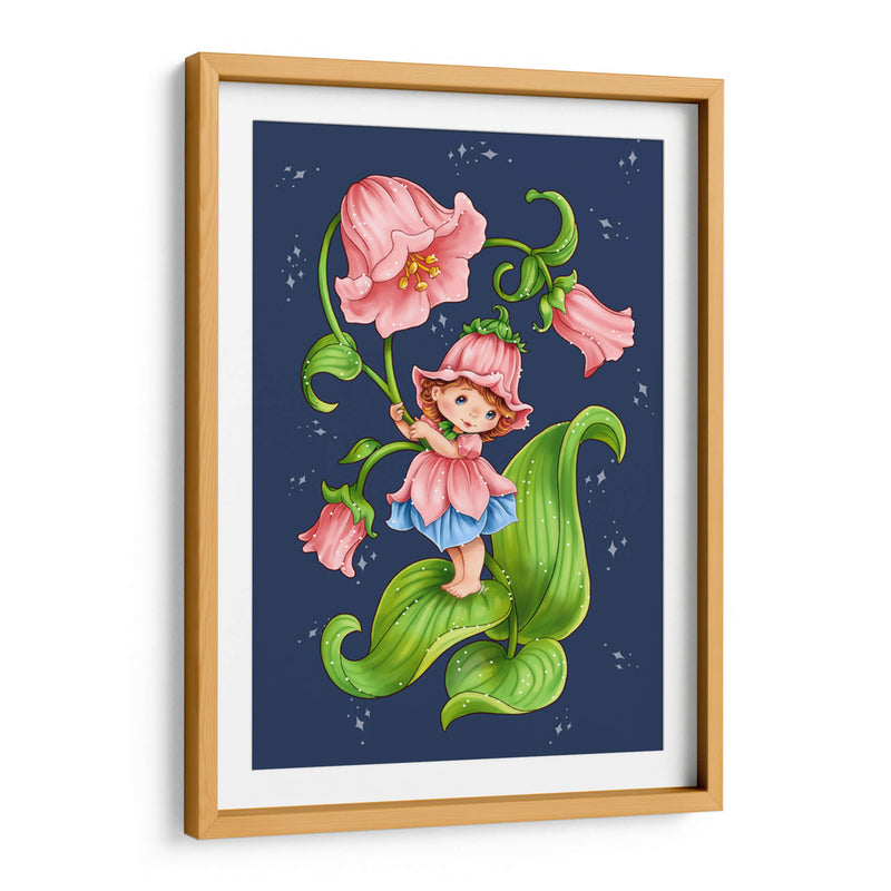 Topsy y campanillas - Púrpura Imperial | Cuadro decorativo de Canvas Lab