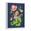 Topsy y campanillas - Púrpura Imperial | Cuadro decorativo de Canvas Lab