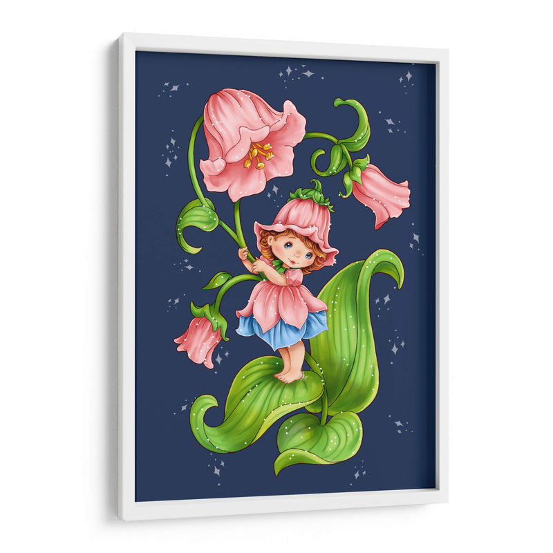 Topsy y campanillas - Púrpura Imperial | Cuadro decorativo de Canvas Lab