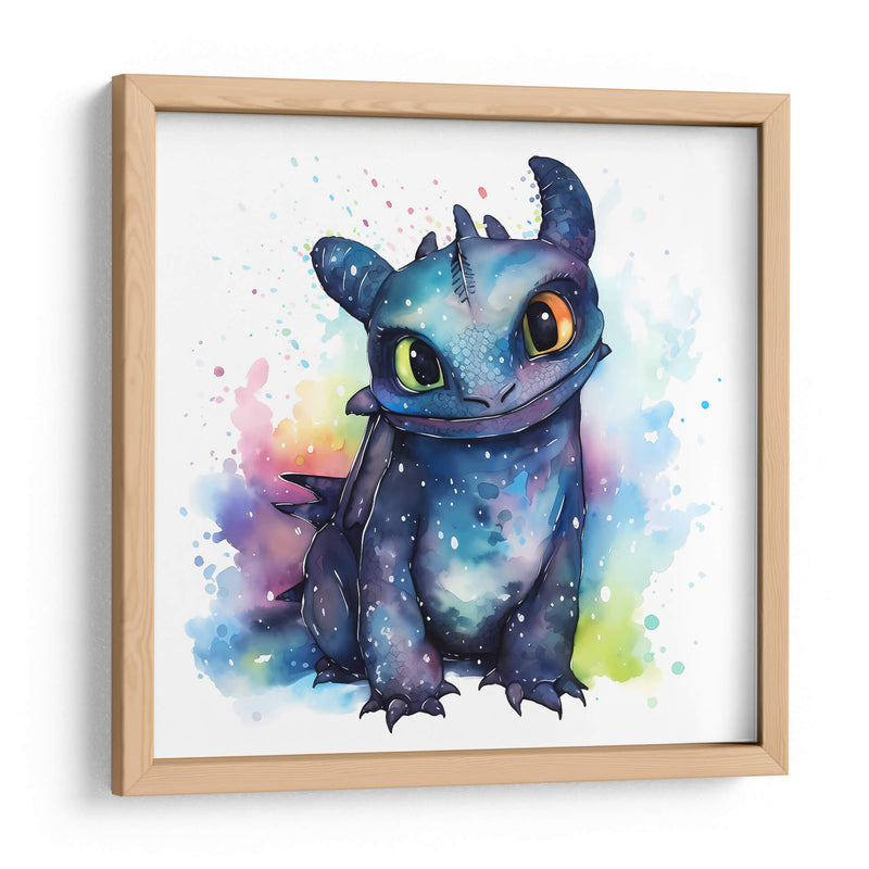 Toothless - Sophie P | Cuadro decorativo de Canvas Lab
