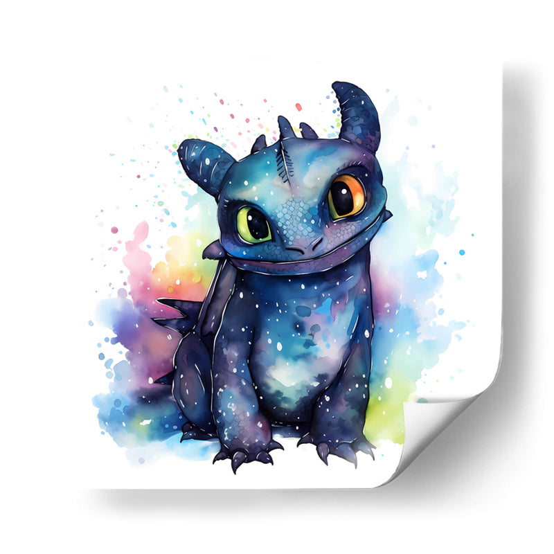 Toothless - Sophie P | Cuadro decorativo de Canvas Lab