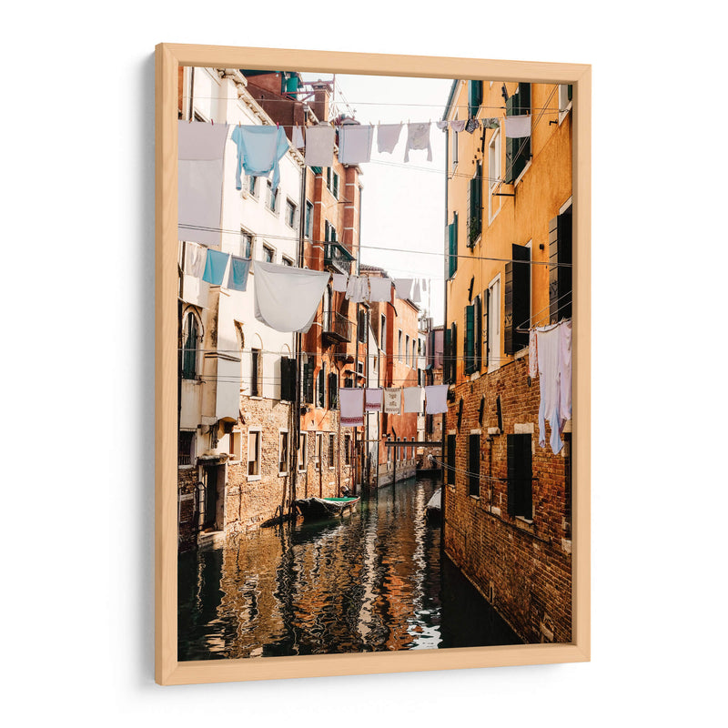 Tendederos venecianos | Cuadro decorativo de Canvas Lab