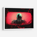 RETROWAVE - ALIEN - DeLaVegaGaming | Cuadro decorativo de Canvas Lab