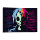 RETROWAVE - GORILA SKELLINGTON - DeLaVegaGaming | Cuadro decorativo de Canvas Lab