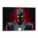 RETROWAVE - IRONMAN - DeLaVegaGaming | Cuadro decorativo de Canvas Lab