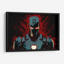 RETROWAVE - IRONMAN - DeLaVegaGaming | Cuadro decorativo de Canvas Lab