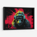 RETROWAVE - MONKEY MUSIC - DeLaVegaGaming | Cuadro decorativo de Canvas Lab