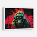 RETROWAVE - MONKEY MUSIC - DeLaVegaGaming | Cuadro decorativo de Canvas Lab