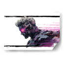 RETROWAVE - SNAKE - DeLaVegaGaming | Cuadro decorativo de Canvas Lab
