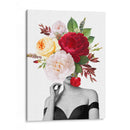 flores rojas - Nayeli Cabrera | Cuadro decorativo de Canvas Lab