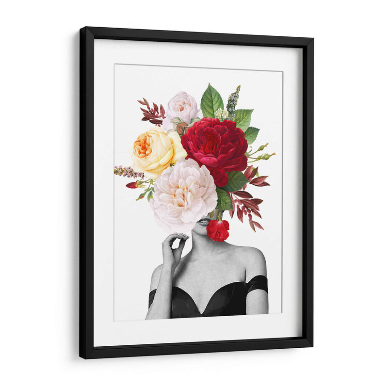 flores rojas - Nayeli Cabrera | Cuadro decorativo de Canvas Lab