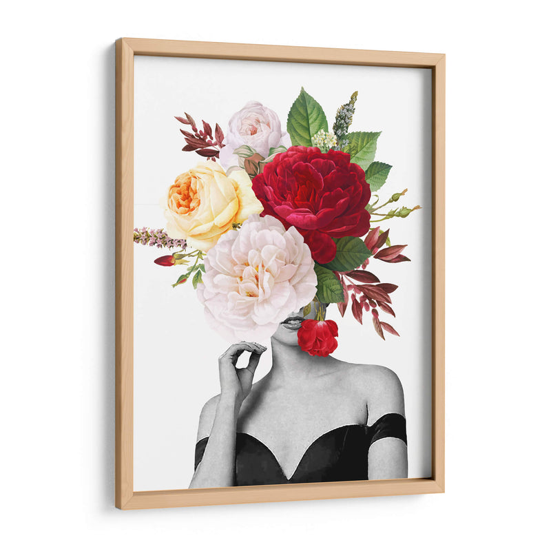 flores rojas - Nayeli Cabrera | Cuadro decorativo de Canvas Lab