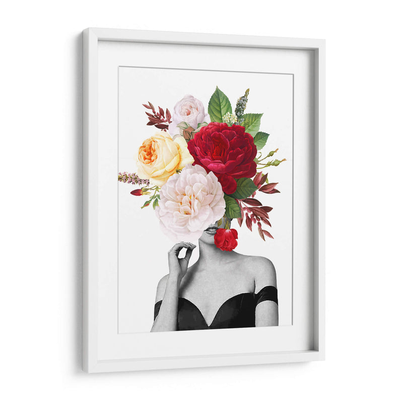 flores rojas - Nayeli Cabrera | Cuadro decorativo de Canvas Lab