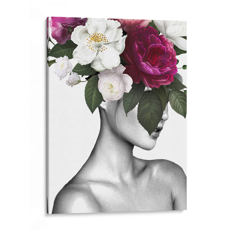 flowerhead morado - Nayeli Cabrera | Cuadro decorativo de Canvas Lab