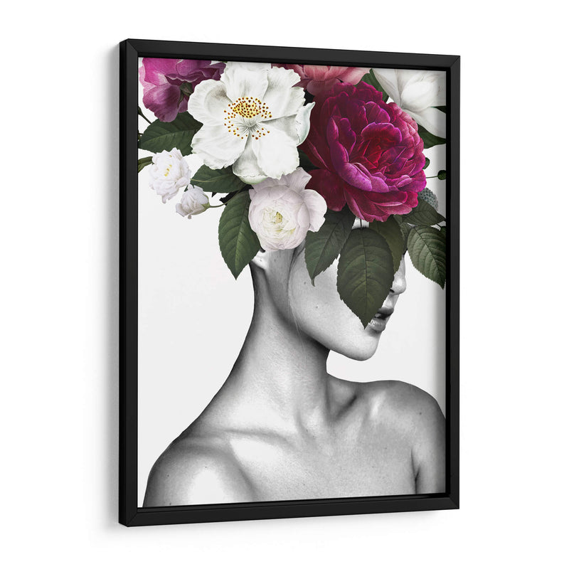 flowerhead morado - Nayeli Cabrera | Cuadro decorativo de Canvas Lab