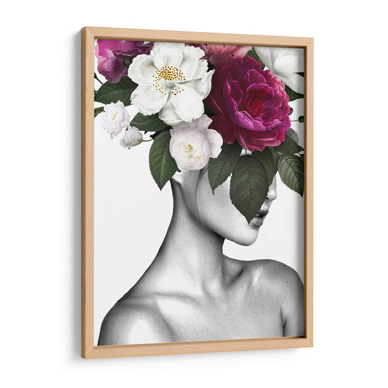 flowerhead morado - Nayeli Cabrera | Cuadro decorativo de Canvas Lab