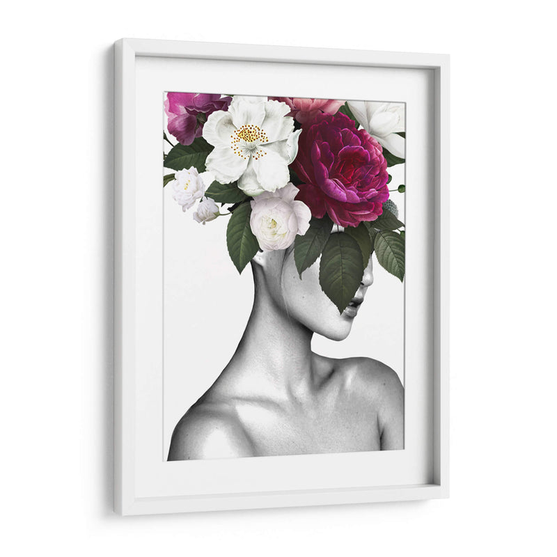 flowerhead morado - Nayeli Cabrera | Cuadro decorativo de Canvas Lab