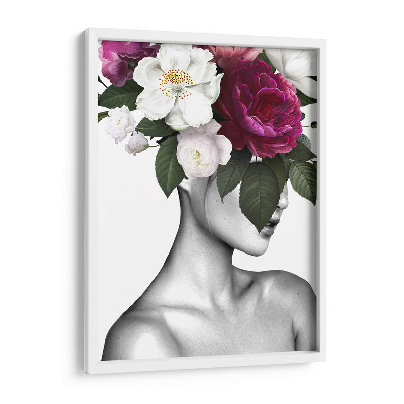 flowerhead morado - Nayeli Cabrera | Cuadro decorativo de Canvas Lab