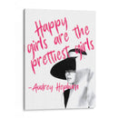 Happy Audrey Hepburn - Nayeli Cabrera | Cuadro decorativo de Canvas Lab