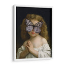 niña mariposa blanca - Nayeli Cabrera | Cuadro decorativo de Canvas Lab