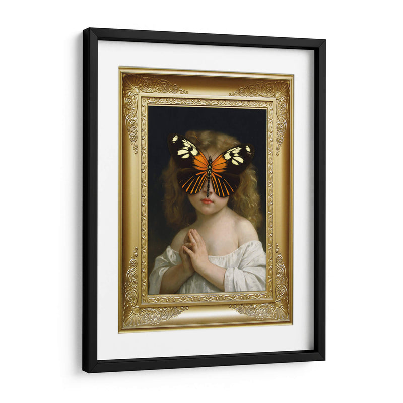 niña mariposa - Nayeli Cabrera | Cuadro decorativo de Canvas Lab