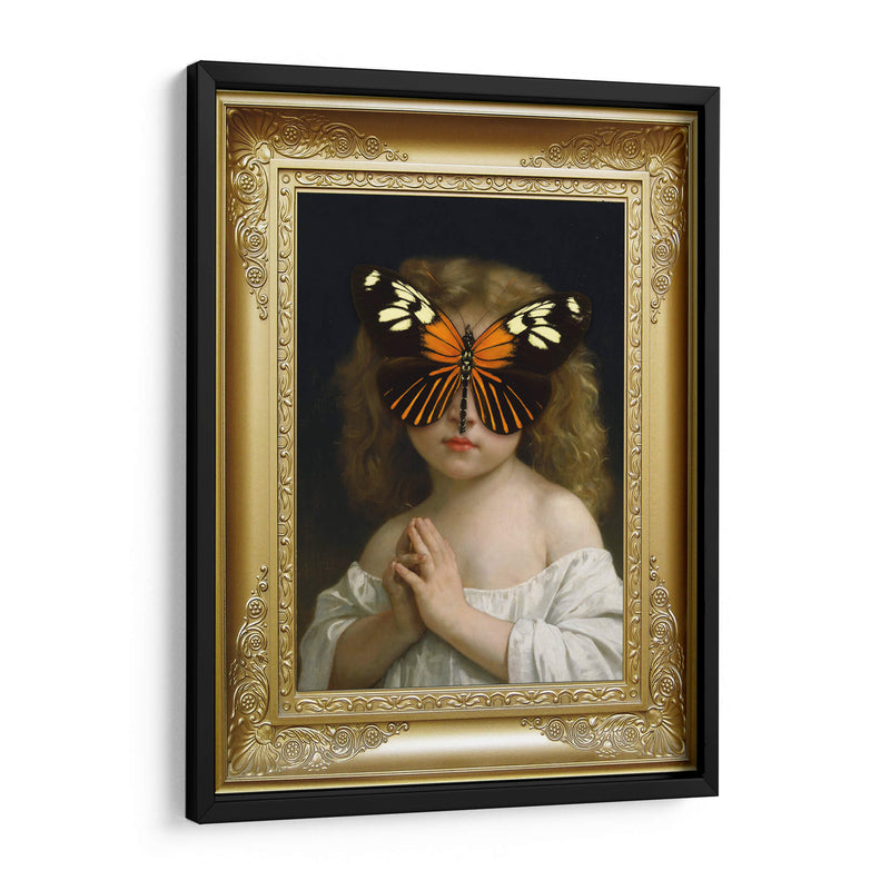 niña mariposa - Nayeli Cabrera | Cuadro decorativo de Canvas Lab