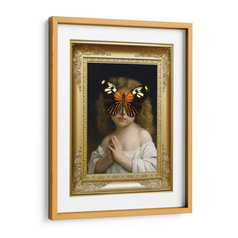 niña mariposa - Nayeli Cabrera | Cuadro decorativo de Canvas Lab