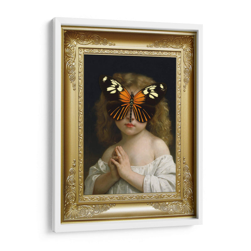 niña mariposa - Nayeli Cabrera | Cuadro decorativo de Canvas Lab