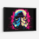 RETROWAVE - TROOPER - DeLaVegaGaming | Cuadro decorativo de Canvas Lab
