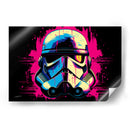 RETROWAVE - TROOPER - DeLaVegaGaming | Cuadro decorativo de Canvas Lab