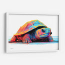 RETROWAVE - TURTLE - DeLaVegaGaming | Cuadro decorativo de Canvas Lab