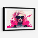 RETROWAVE - GIRL POWER - DeLaVegaGaming | Cuadro decorativo de Canvas Lab