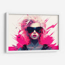 RETROWAVE - GIRL POWER - DeLaVegaGaming | Cuadro decorativo de Canvas Lab