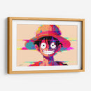 RETROWAVE - LUFFY - DeLaVegaGaming | Cuadro decorativo de Canvas Lab