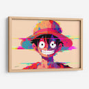 RETROWAVE - LUFFY - DeLaVegaGaming | Cuadro decorativo de Canvas Lab