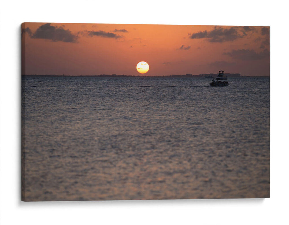 Atardecer Tropical - Emilio Santamaria | Cuadro decorativo de Canvas Lab
