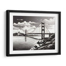 Golden Gate B - Infiniity Art | Cuadro decorativo de Canvas Lab