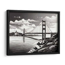 Golden Gate B - Infiniity Art | Cuadro decorativo de Canvas Lab