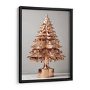 Árbol de Navidad Dorado II - Infiniity Art | Cuadro decorativo de Canvas Lab