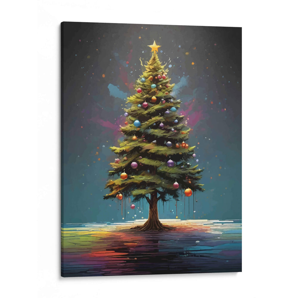 Árbol de Navidad Mágico - Infiniity Art | Cuadro decorativo de Canvas Lab