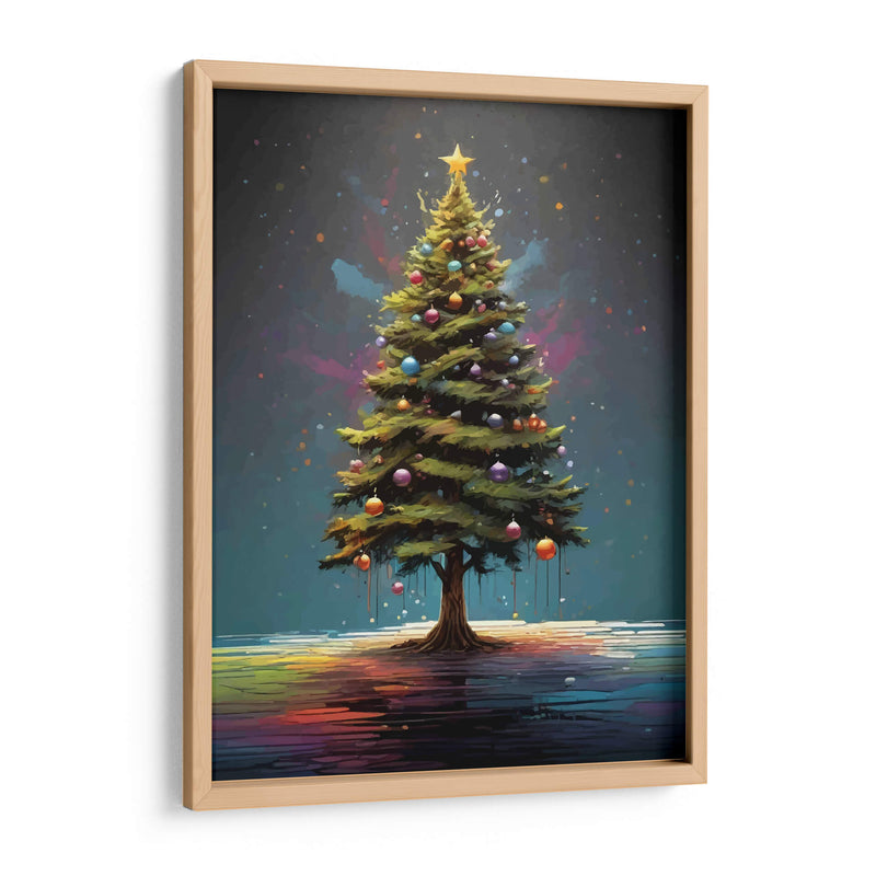 Árbol de Navidad Mágico - Infiniity Art | Cuadro decorativo de Canvas Lab