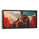 Escultura del Emperador Julio Cesar en Roma 2 - Coloratura | Cuadro decorativo de Canvas Lab