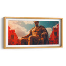 Escultura del Emperador Julio Cesar en Roma 2 - Coloratura | Cuadro decorativo de Canvas Lab